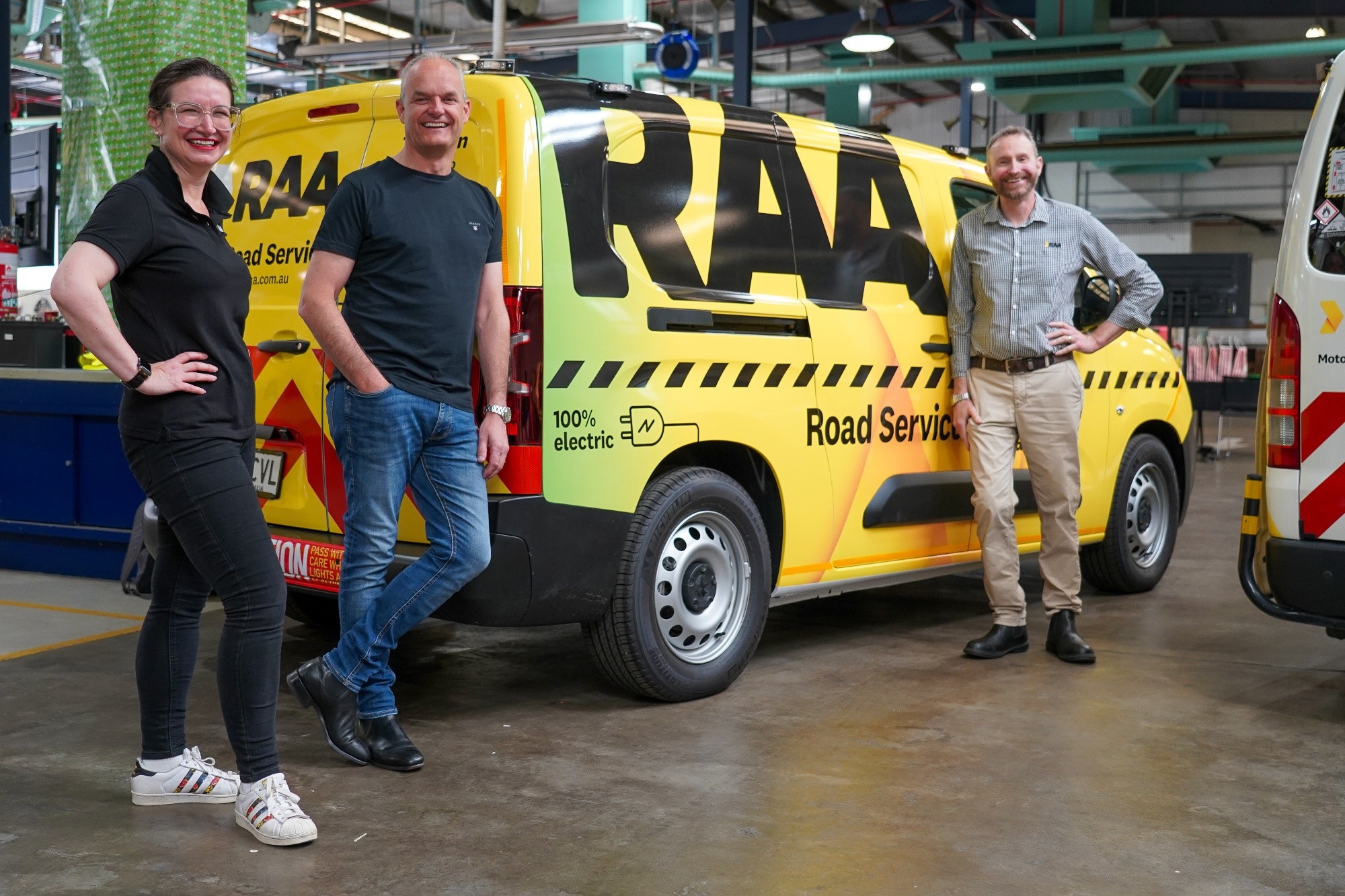 RAA launches new electric patrol van along with mobile EV charging service